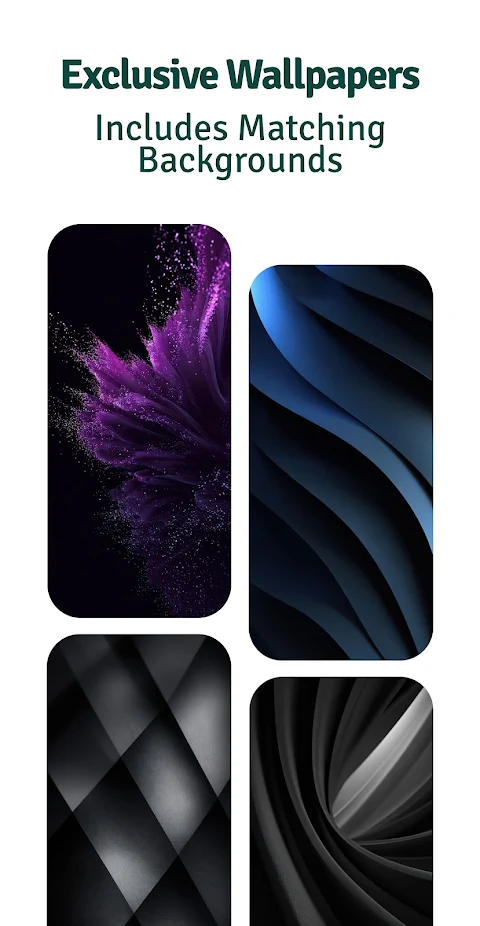 Expressive Night Icon Pack screenshot