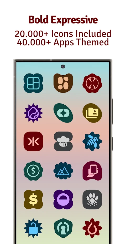 Expressive Night Icon Pack screenshot