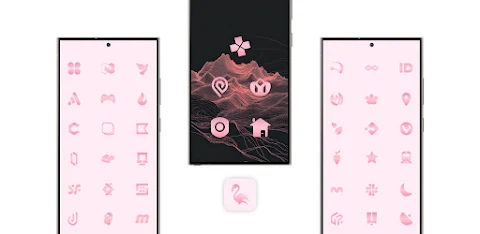 Pink Flamingo Icon Pack screenshot