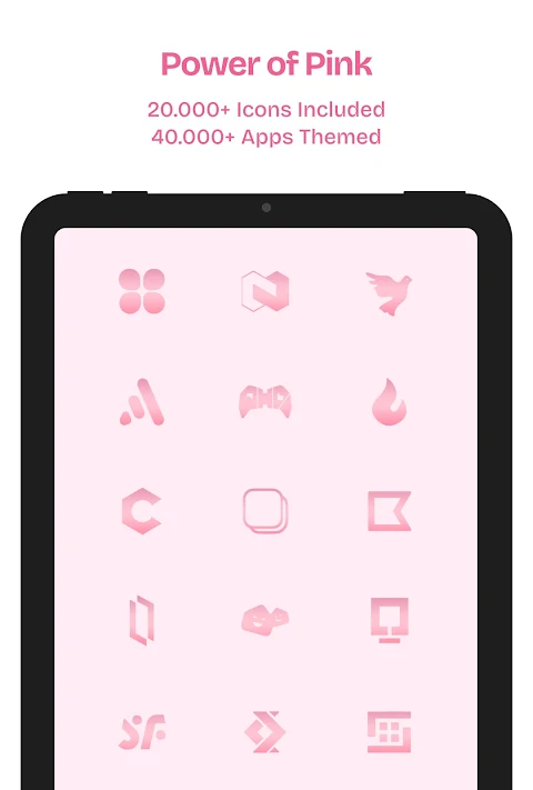 Pink Flamingo Icon Pack screenshot
