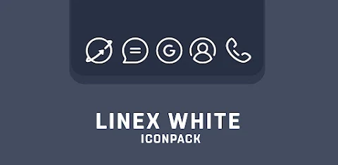 LineX White Icon Pack screenshot