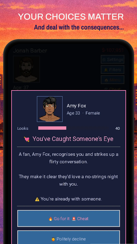 PixelLives – Life Simulator screenshot