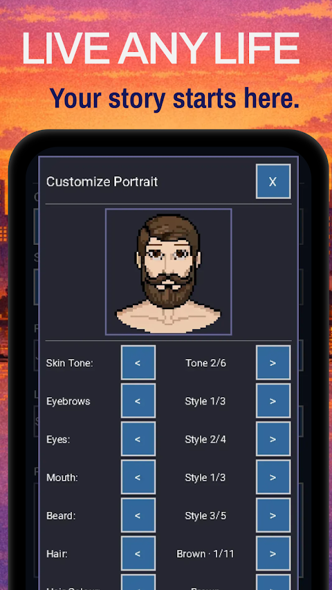 PixelLives – Life Simulator screenshot