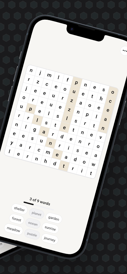 Word Seeker Minimal screenshot