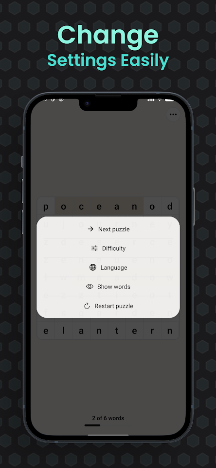 Word Seeker Minimal screenshot