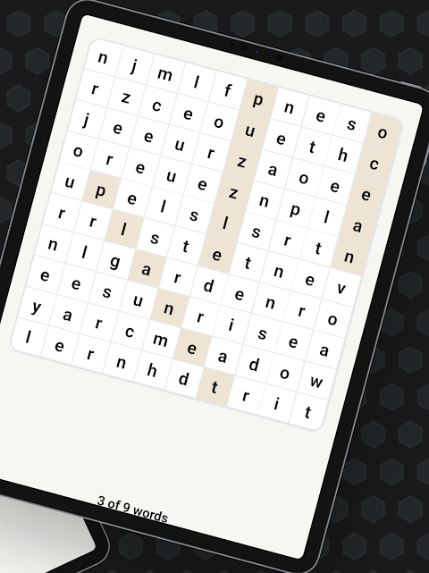 Word Seeker Minimal screenshot