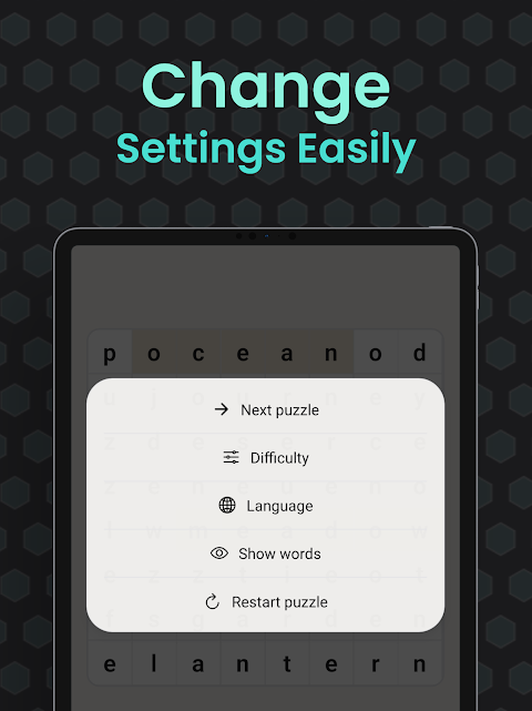 Word Seeker Minimal screenshot