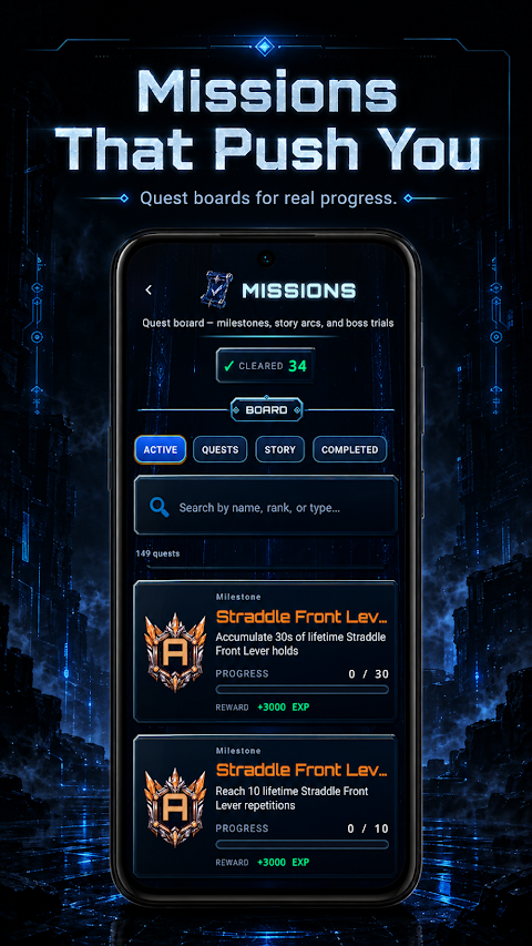 Real Life Leveling: Workout screenshot