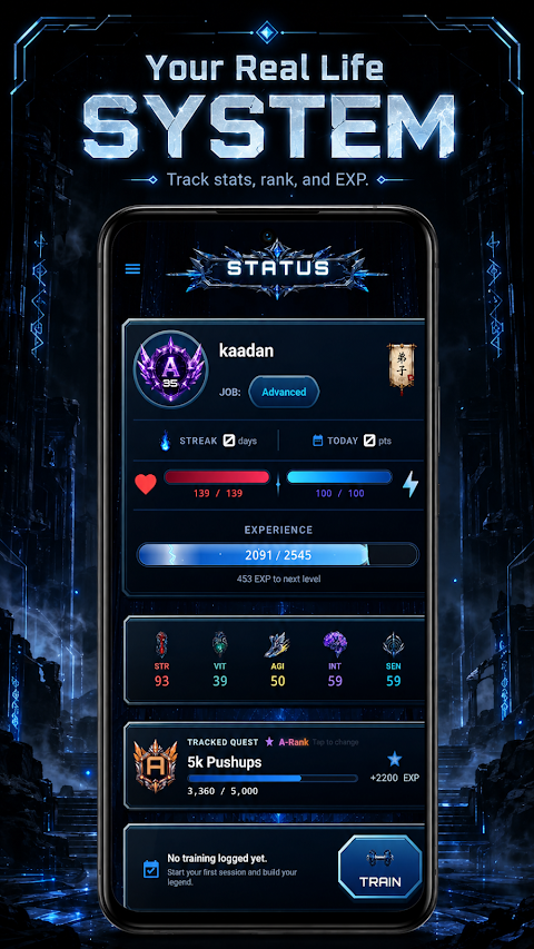 Real Life Leveling: Workout screenshot