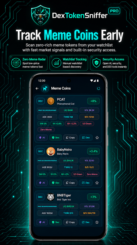 DexTokenSniffer AI Pro screenshot