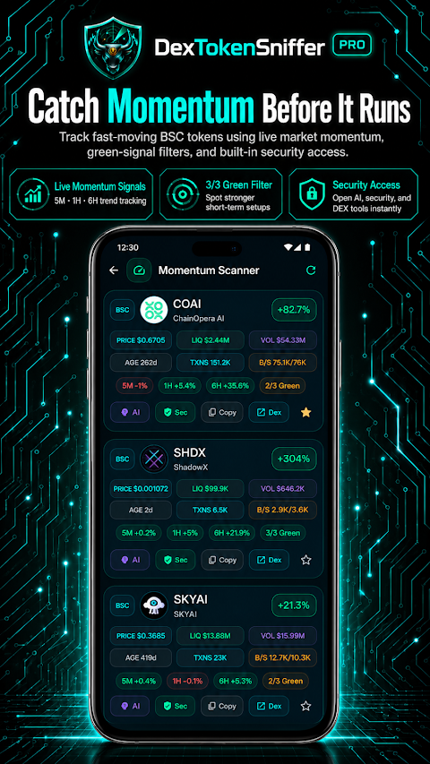 DexTokenSniffer AI Pro screenshot