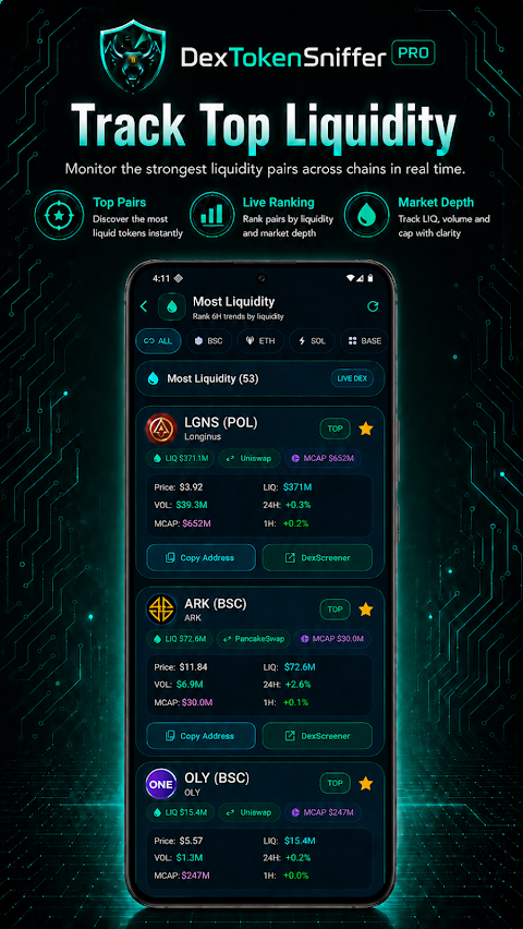 DexTokenSniffer AI Pro screenshot