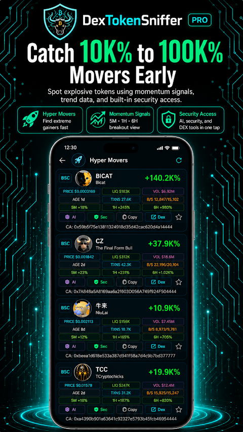 DexTokenSniffer AI Pro screenshot