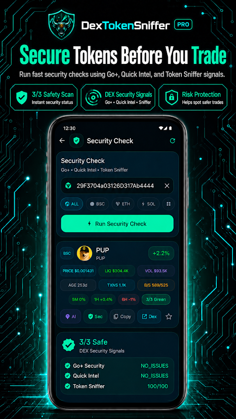 DexTokenSniffer AI Pro screenshot