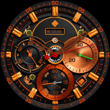 Eclipse Chroma: Watch Face screenshot