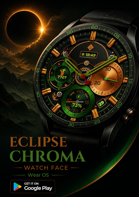 Eclipse Chroma: Watch Face screenshot