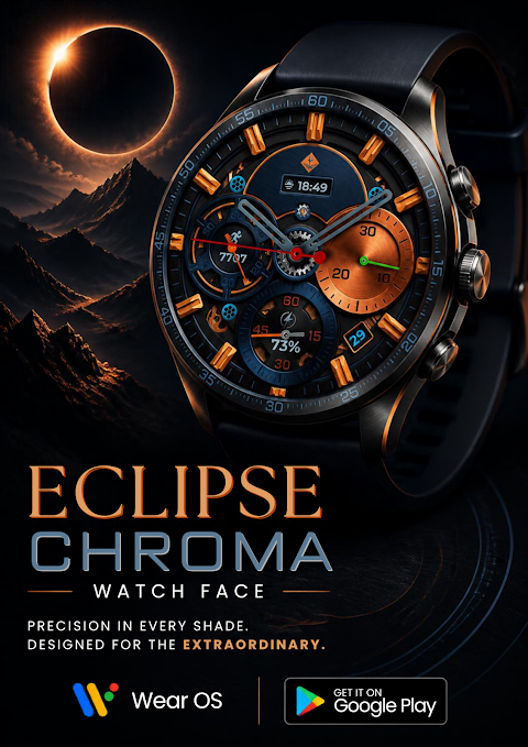 Eclipse Chroma: Watch Face screenshot