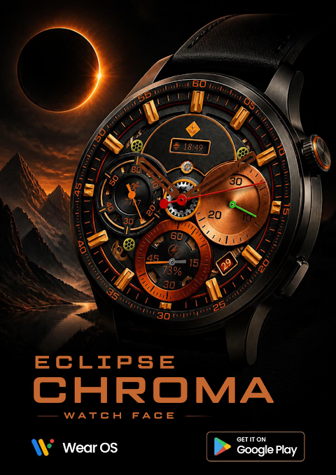 Eclipse Chroma: Watch Face screenshot