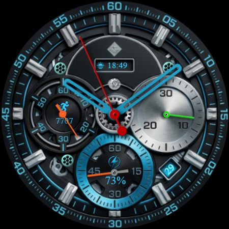 Eclipse Chroma: Watch Face screenshot