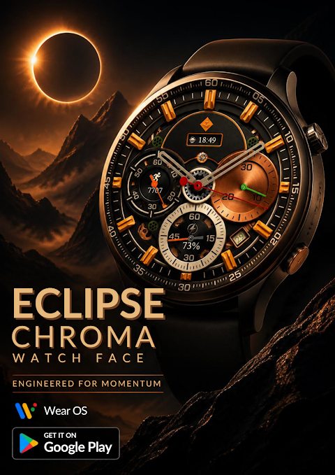 Eclipse Chroma: Watch Face screenshot