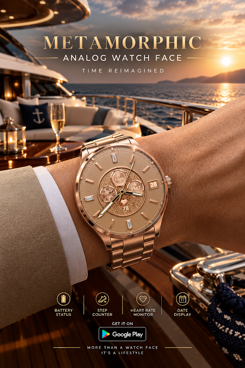 Metamorphic: Analog Watch Face screenshot
