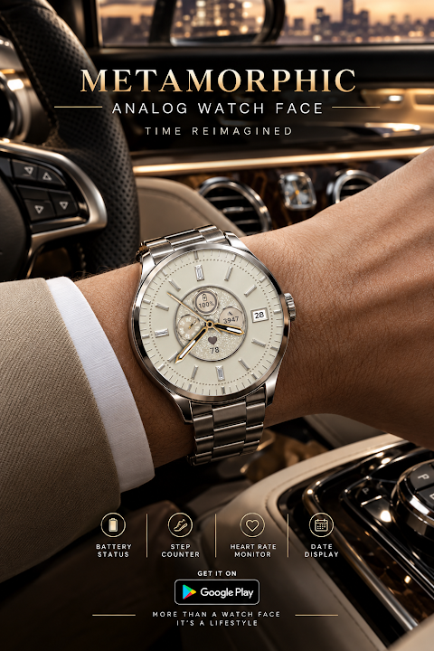 Metamorphic: Analog Watch Face screenshot
