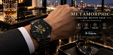 Metamorphic: Analog Watch Face screenshot