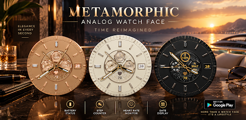 Metamorphic: Analog Watch Face screenshot
