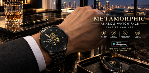 Metamorphic: Analog Watch Face screenshot