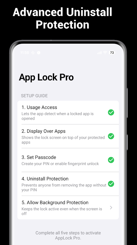 AppLock Pro – Lock Apps & PIN screenshot