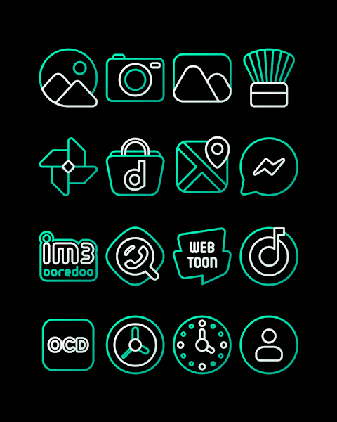EmeraLine  – Icon Pack screenshot