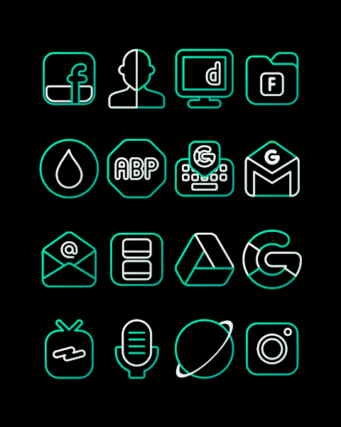 EmeraLine  – Icon Pack screenshot