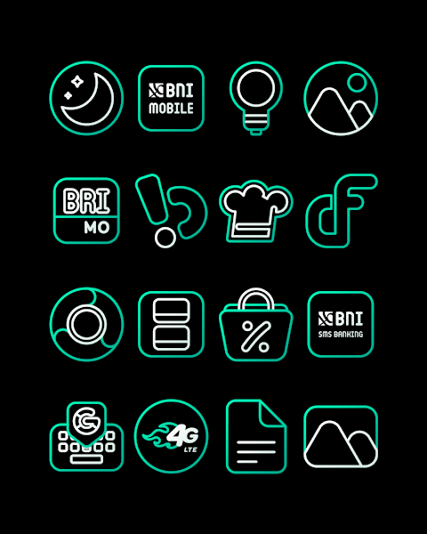 EmeraLine  – Icon Pack screenshot