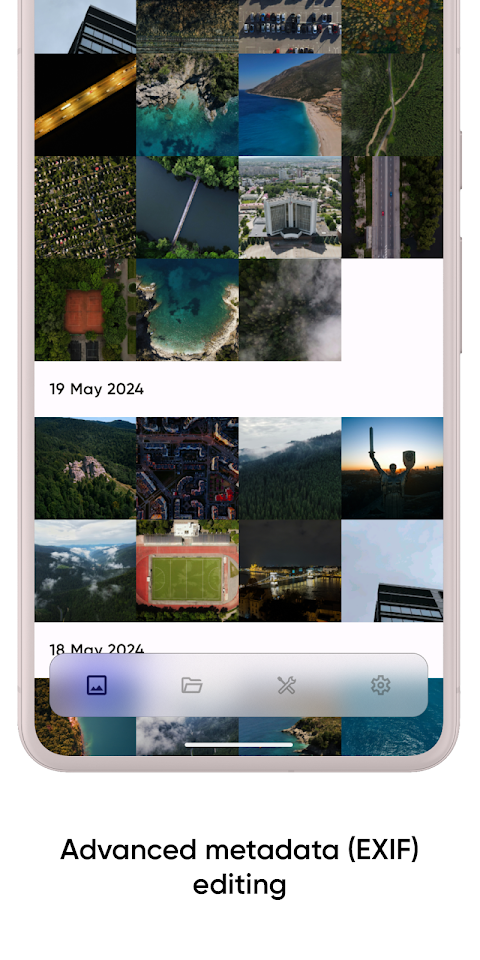 Graphie – EXIF editor screenshot