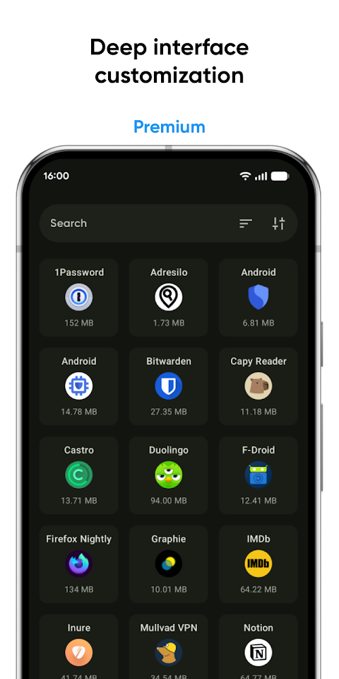 Skit Premium – apps manager screenshot