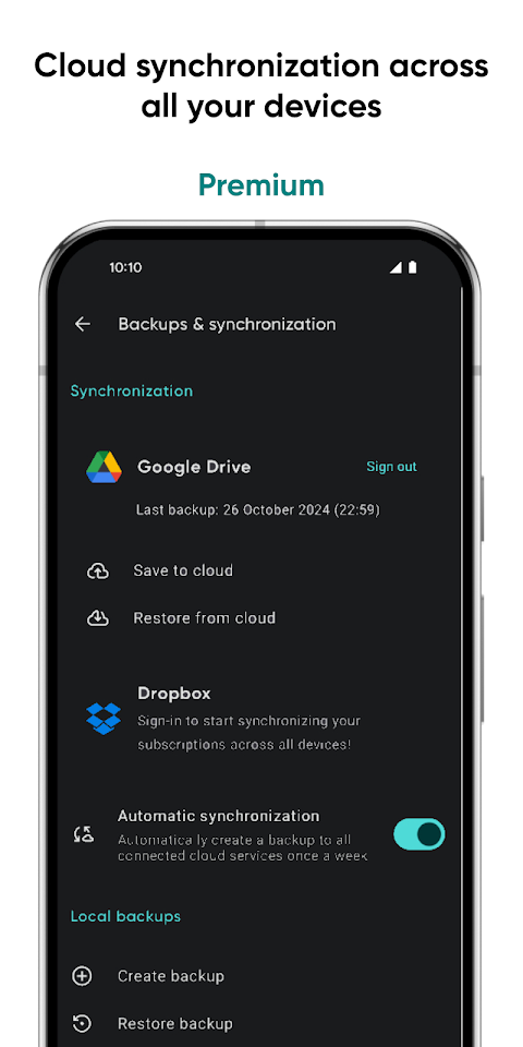 Tilla Premium screenshot