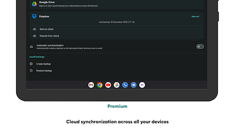 Tilla Premium screenshot