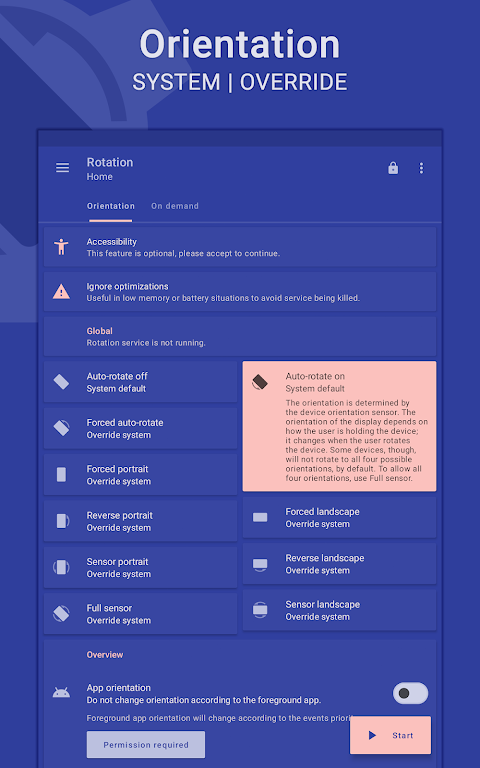 Rotation Key screenshot
