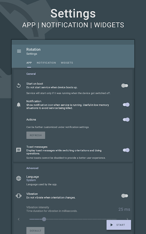 Rotation Key screenshot