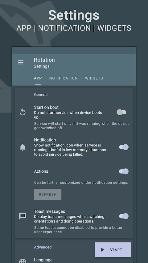 Rotation Key screenshot