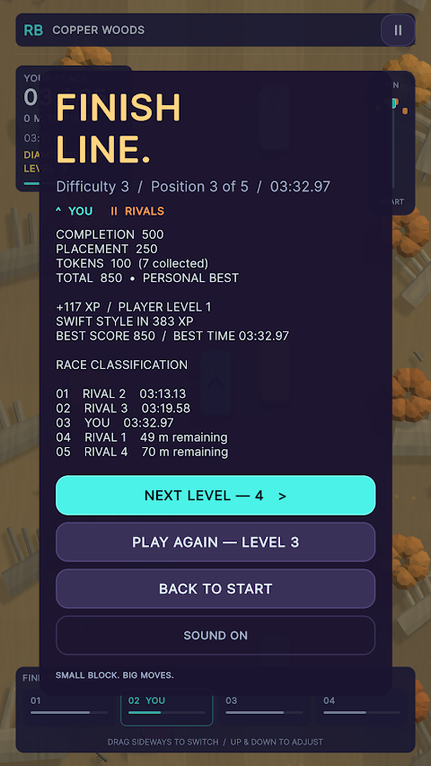 Racing Blocks screenshot