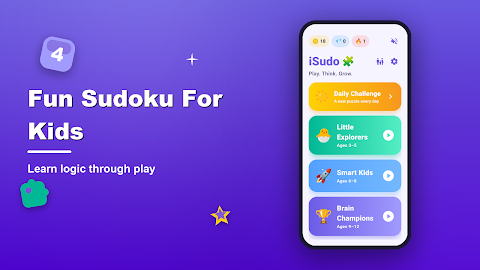 iSudo: Sudoko for kids screenshot