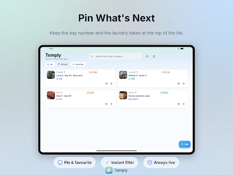 iSlip: Notes That Auto Expire screenshot