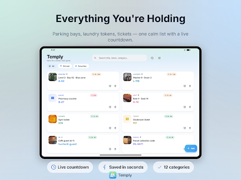 iSlip: Notes That Auto Expire screenshot