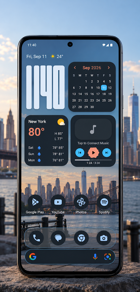 Pixel Launcher • Home Screen screenshot