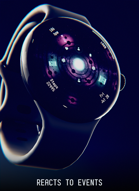 Cosmo Phase Watch Face screenshot