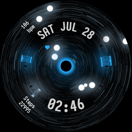 Cosmo Phase Watch Face screenshot