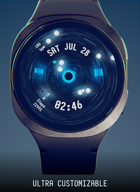 Cosmo Phase Watch Face screenshot