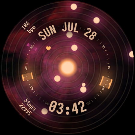 Cosmo Phase Watch Face screenshot