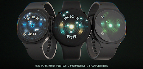 Cosmo Phase Watch Face screenshot